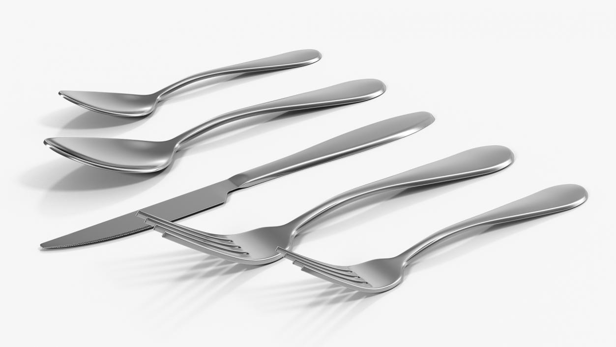 Silverware Set 3D model