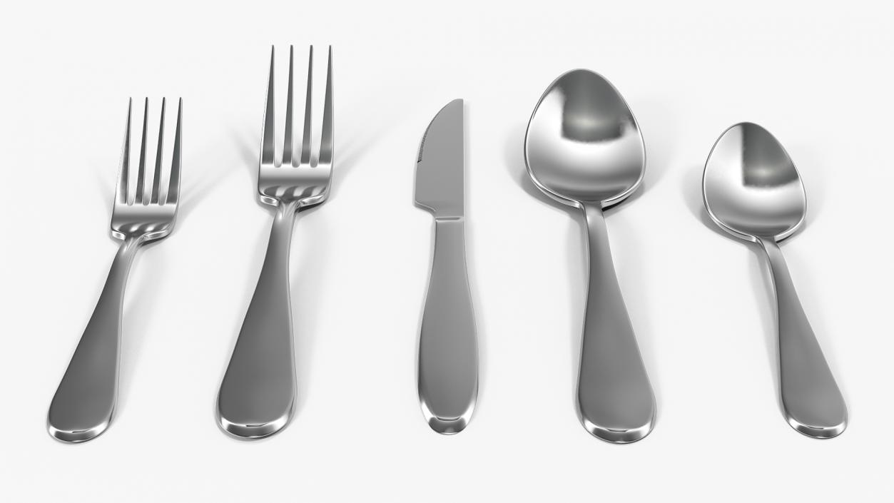 Silverware Set 3D model