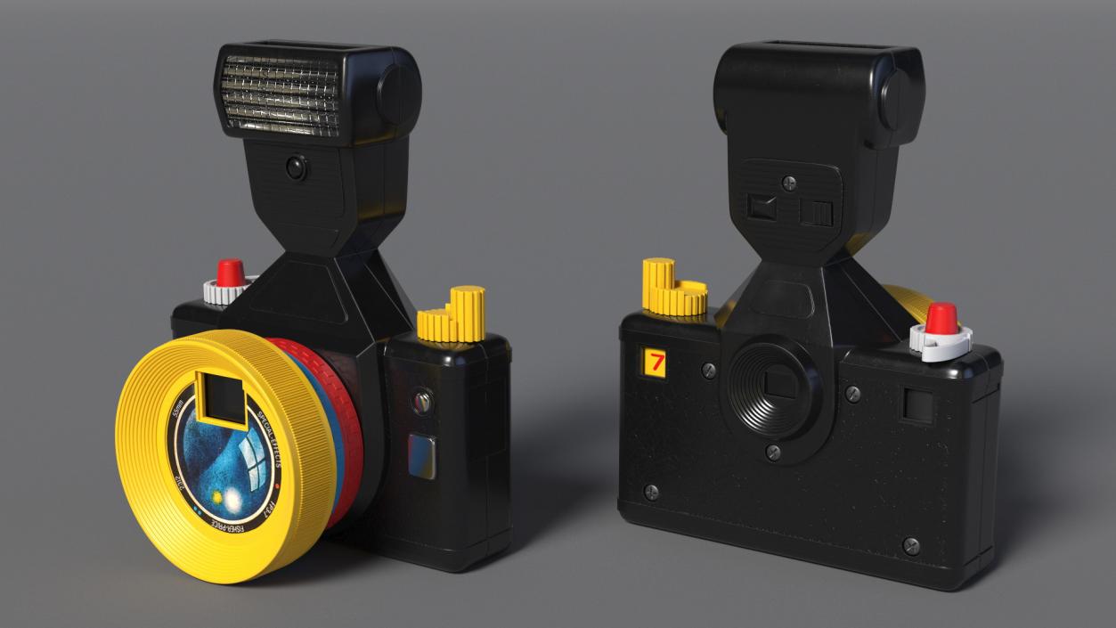 3D model Toy Film Camera