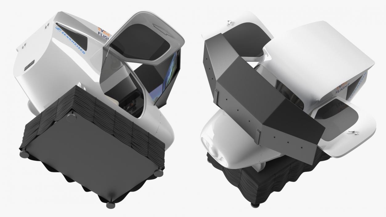 Mobile Flight Simulator Sennheiser Open 3D model