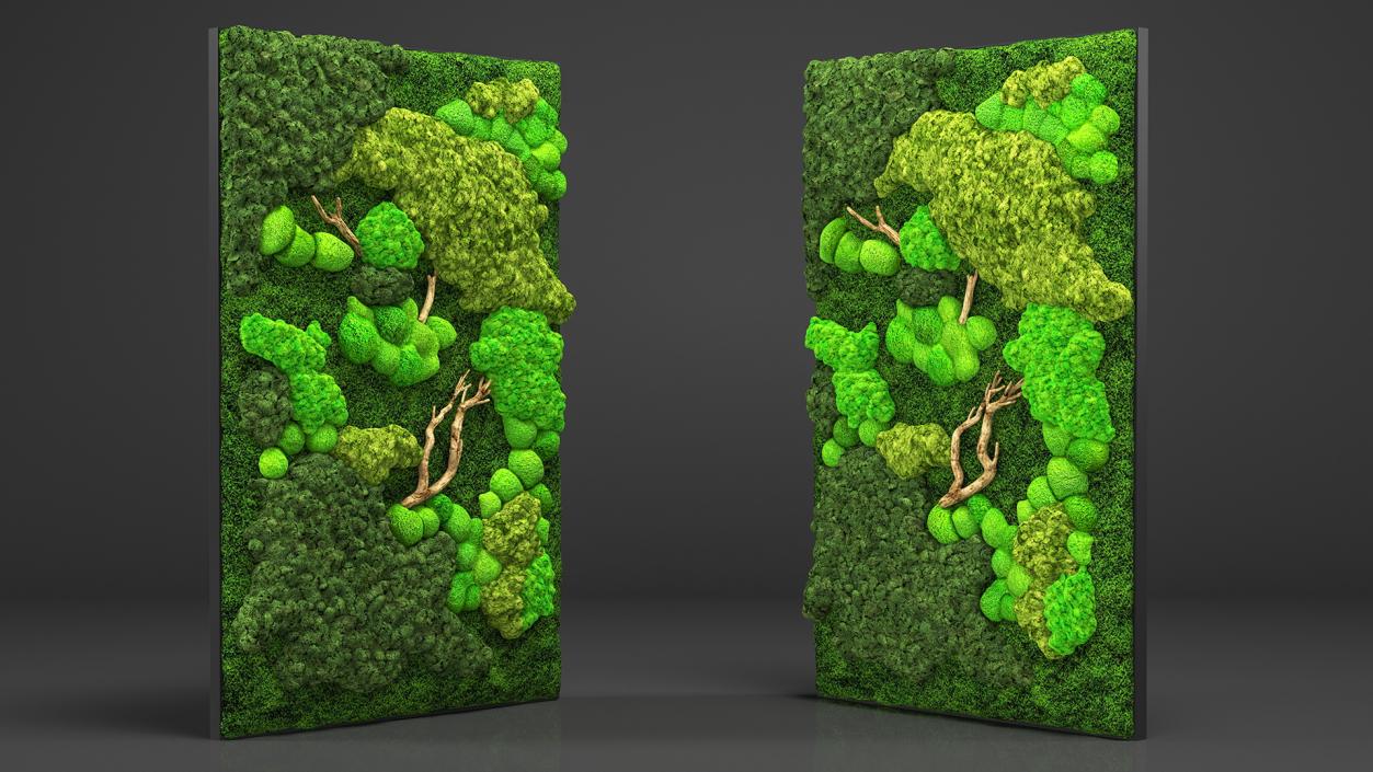 3D model Decorative Moss Wall