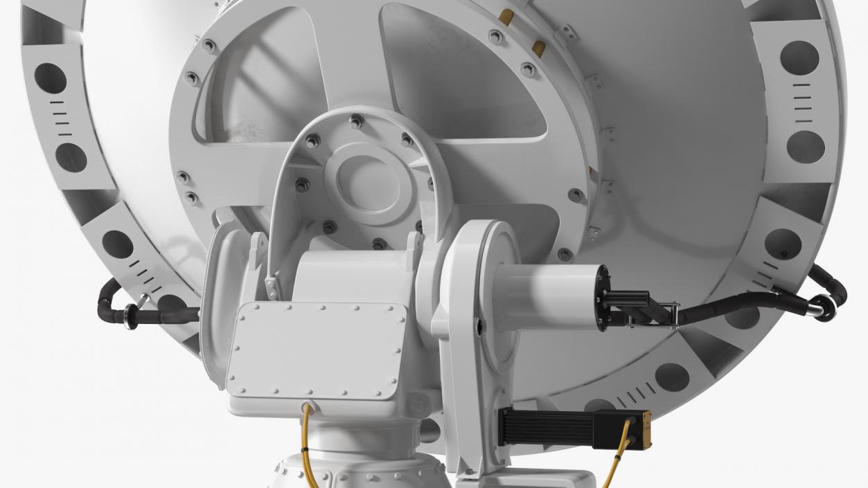 3D model NOAA NOXP Mobile Polarimetric Radar