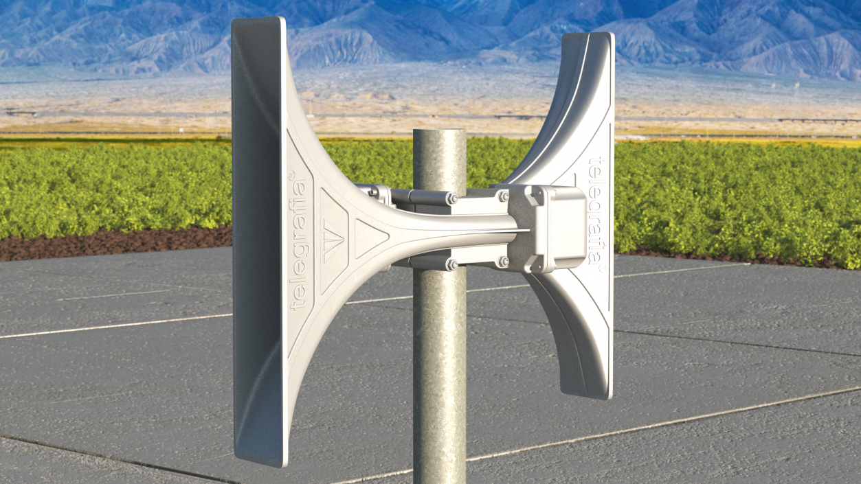 Telegrafia Pavian Electronic Siren 3D model