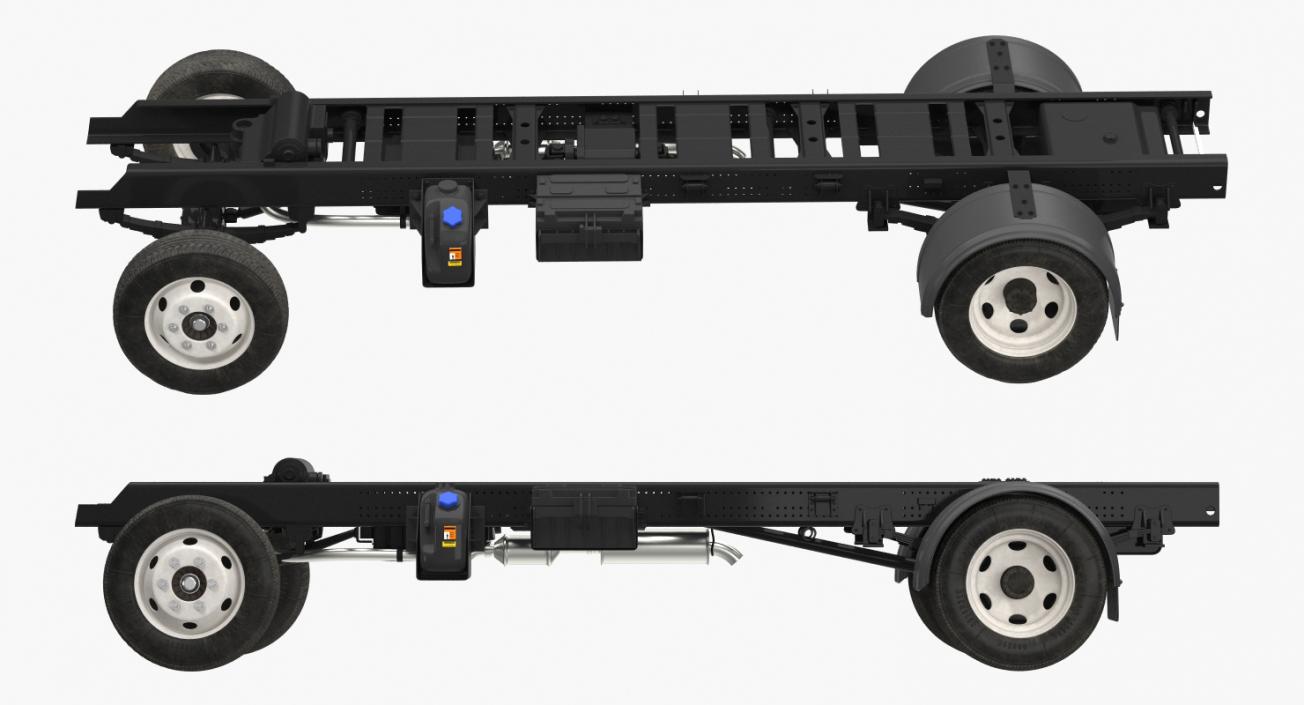 Truck Frame Chassis 3D model