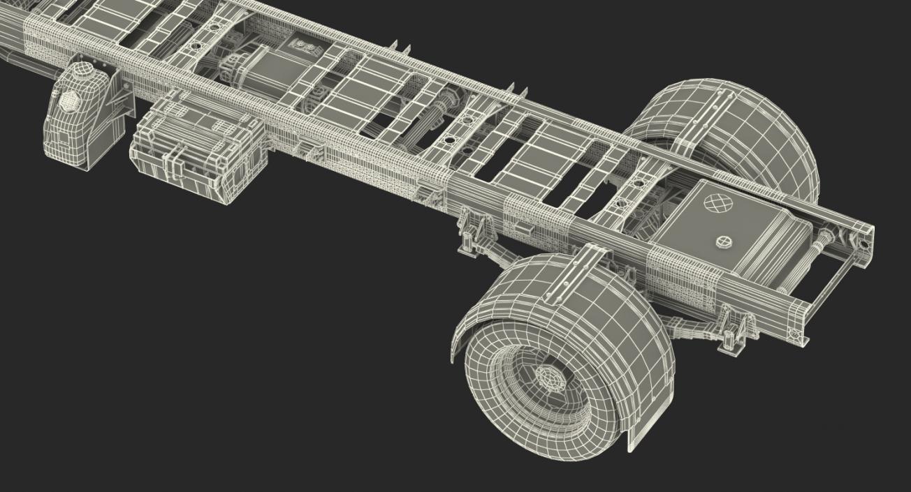 Truck Frame Chassis 3D model