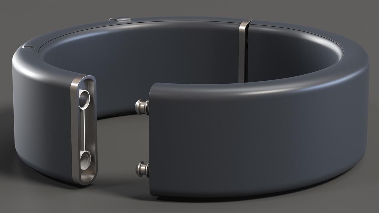 Law Enforcement Ankle Bracelet Geosatis Open 3D model