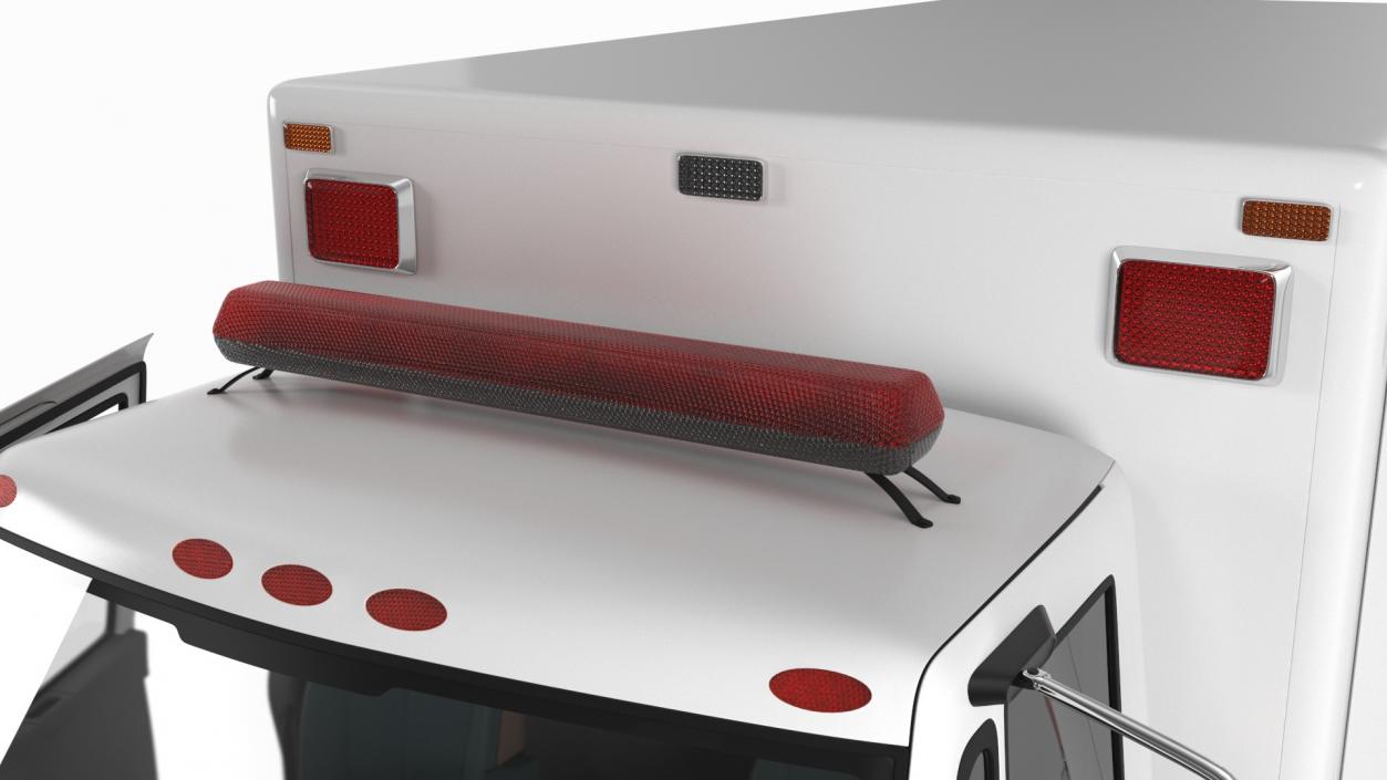 3D model Ambulance Truck