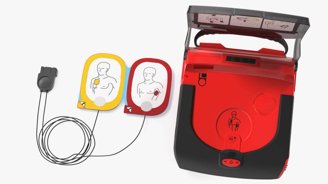 Automated External Defibrillator 3D