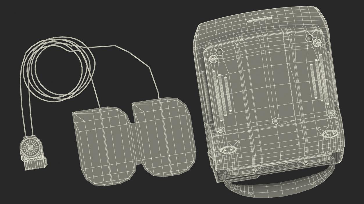 Automated External Defibrillator 3D