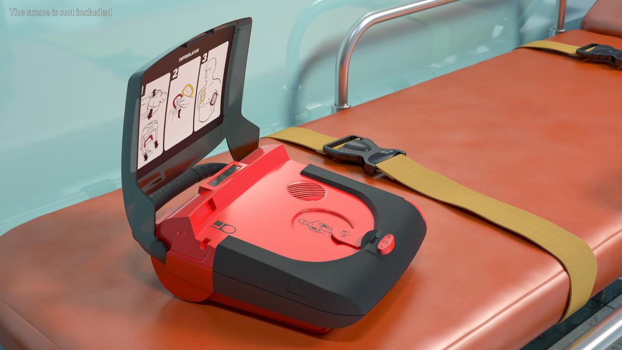 Automated External Defibrillator 3D