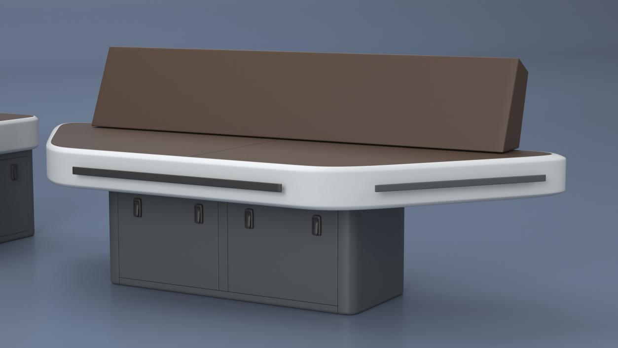 3D model Ship Bridge Tables 2