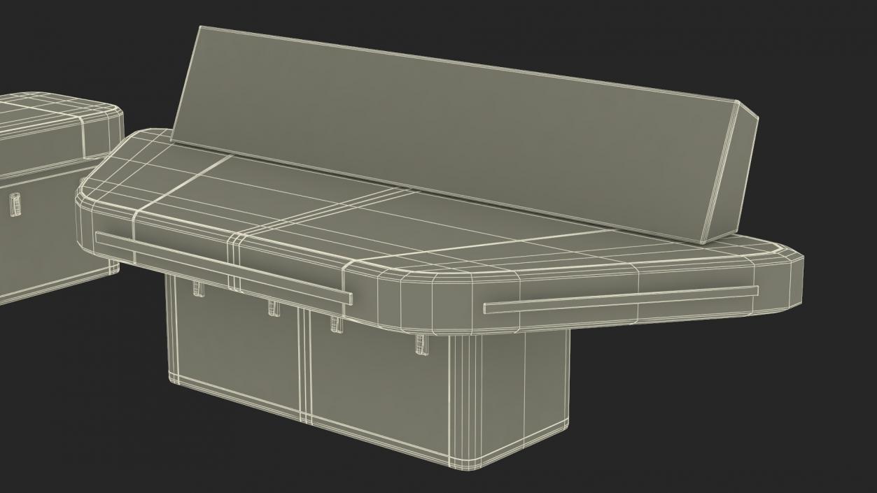 3D model Ship Bridge Tables 2