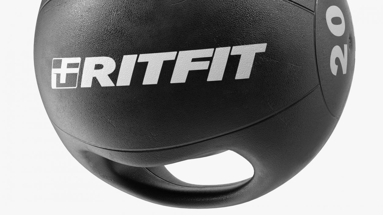 3D model Medicine Dual Grip Ball 20LB Ritfit