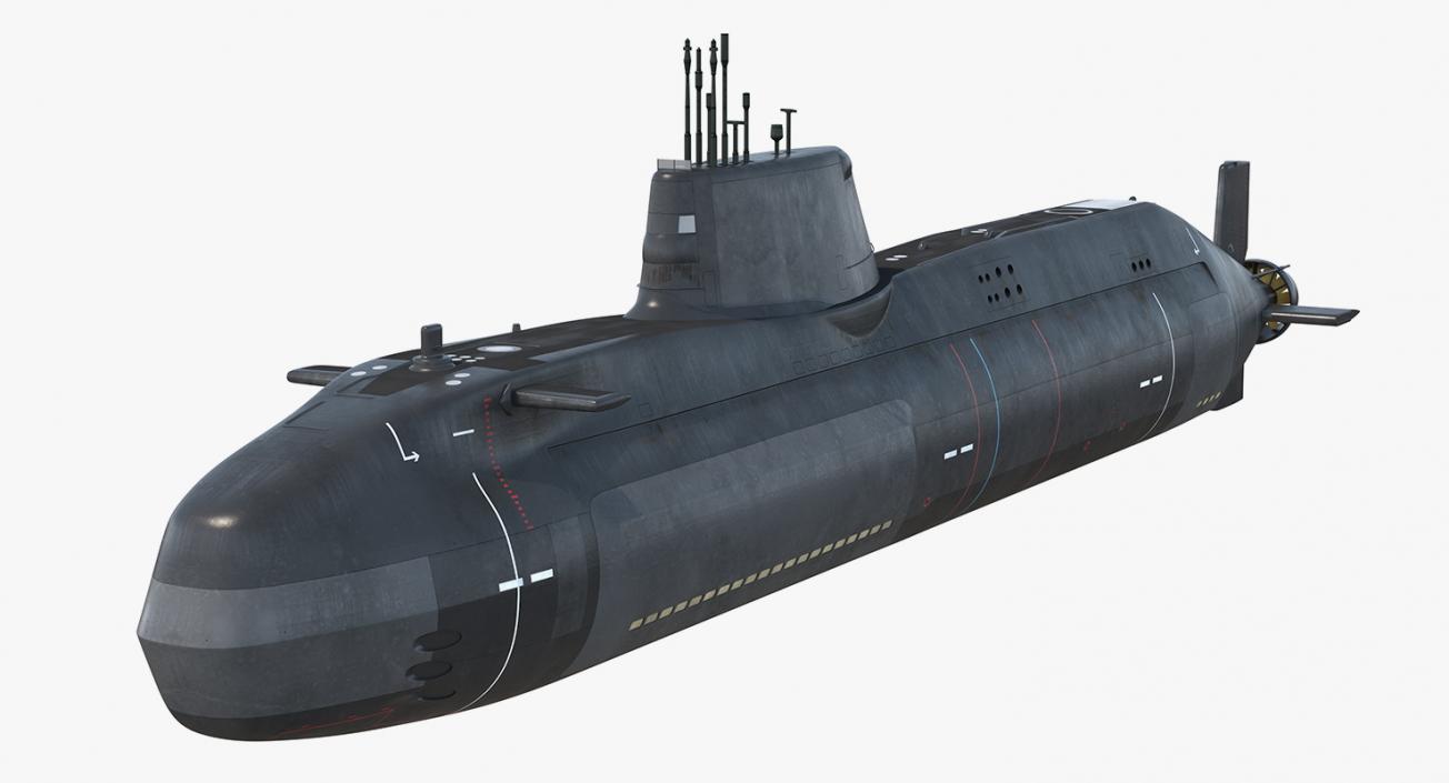 Military Submarines 3D Models Collection 2 3D