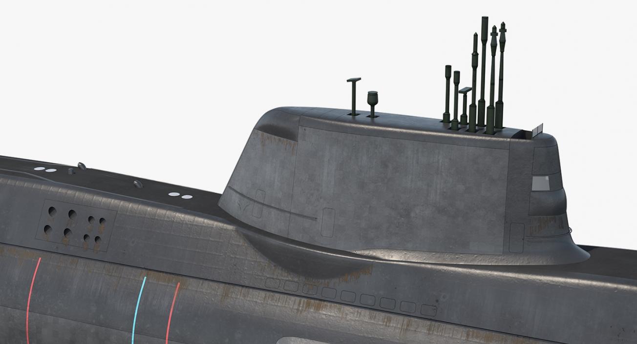 Military Submarines 3D Models Collection 2 3D