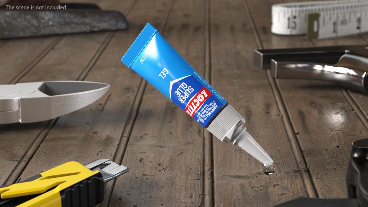 3D model Super Glue Drop