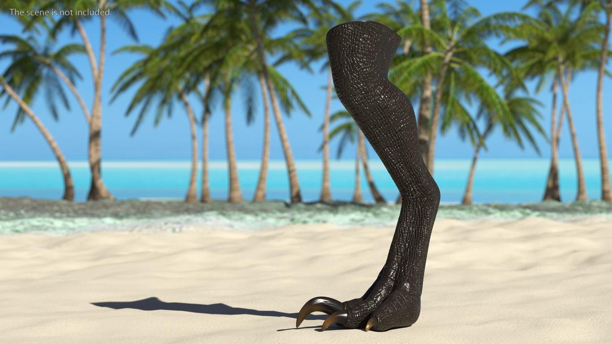 Indoraptor Leg 3D model