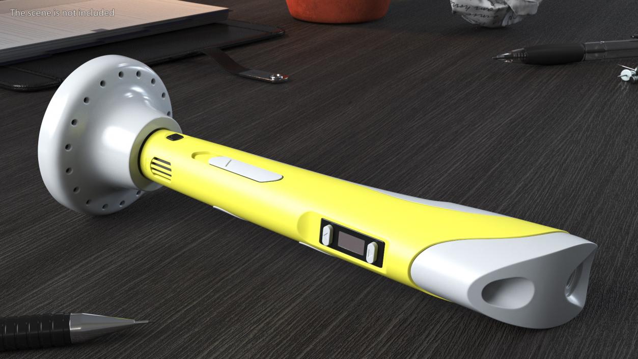 3D Printer Pen Yellow model