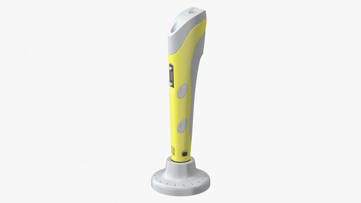 3D Printer Pen Yellow model