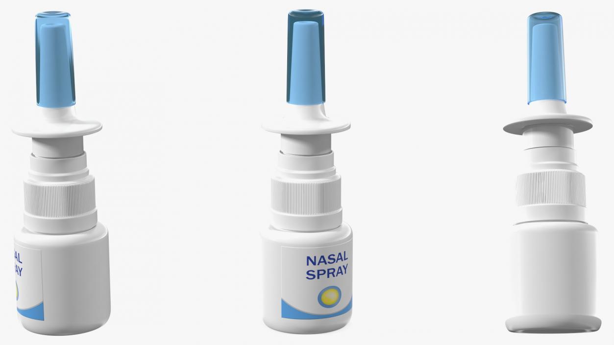 Allergy Symptom Controller Spray Bottle 3D model