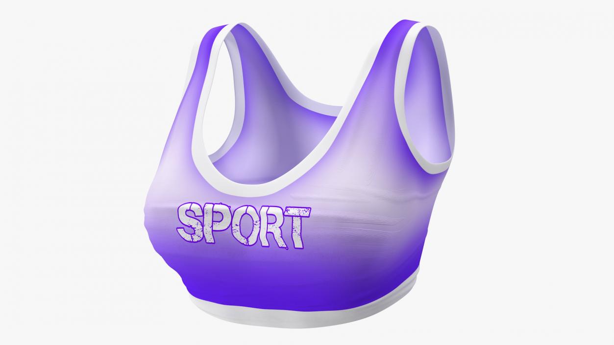 Girl Sport Suit Set 3D model