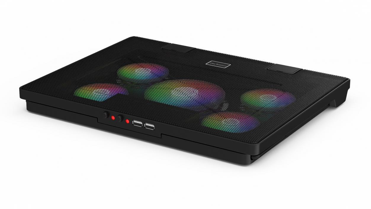 3D Active Cooling Pad with RGB Light model