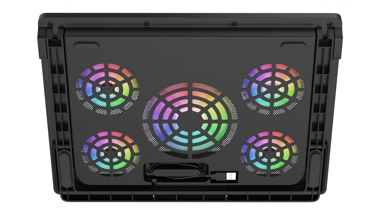 3D Active Cooling Pad with RGB Light model