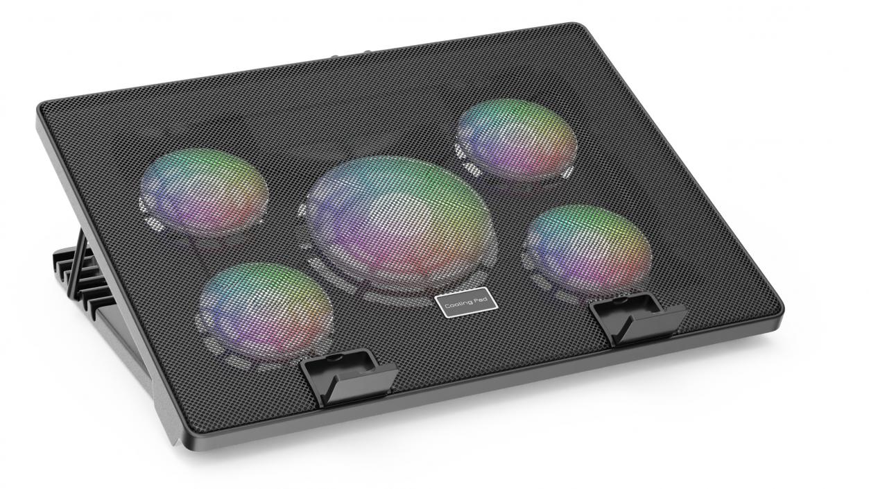 3D Active Cooling Pad with RGB Light model