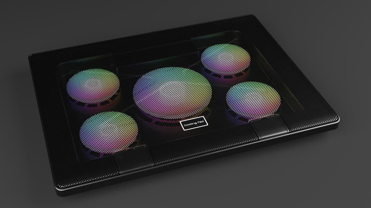 3D Active Cooling Pad with RGB Light model