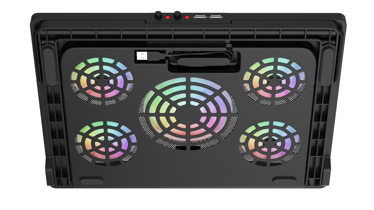 3D Active Cooling Pad with RGB Light model