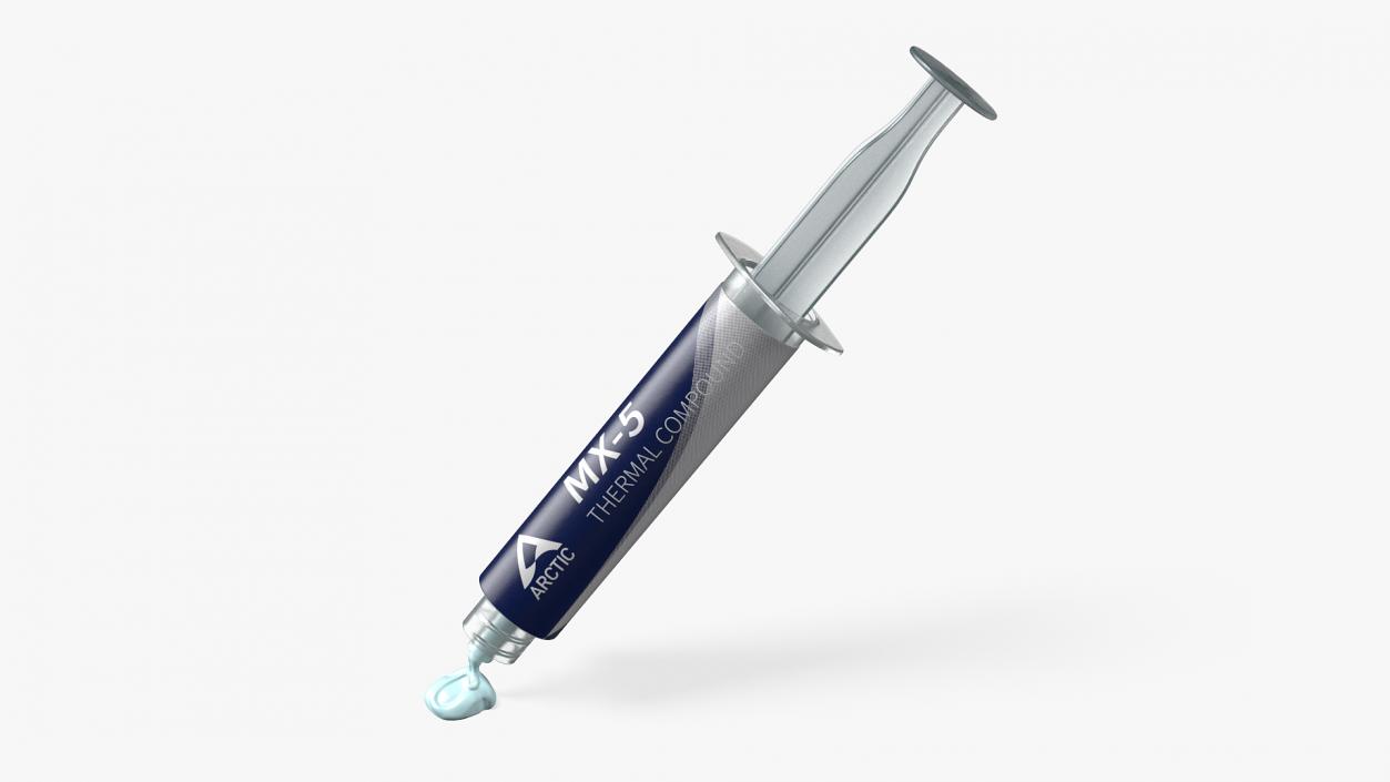 3D model Arctic MX-5 Thermal Paste Syringe 2