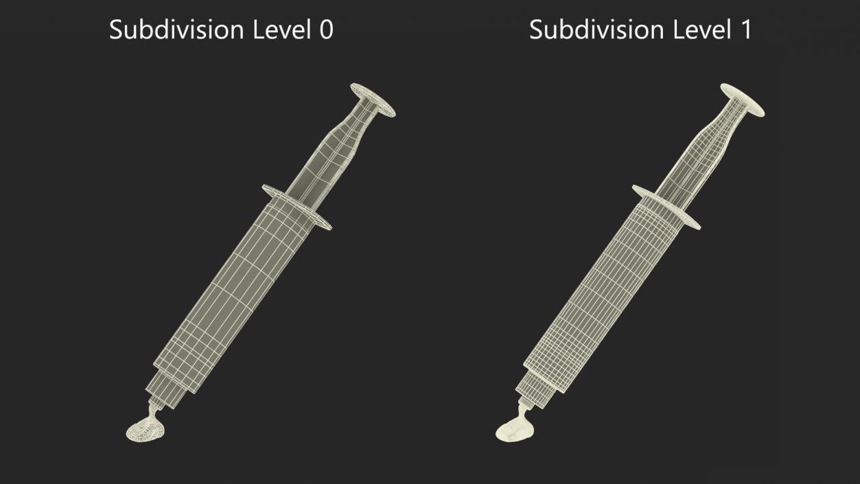 3D model Arctic MX-5 Thermal Paste Syringe 2