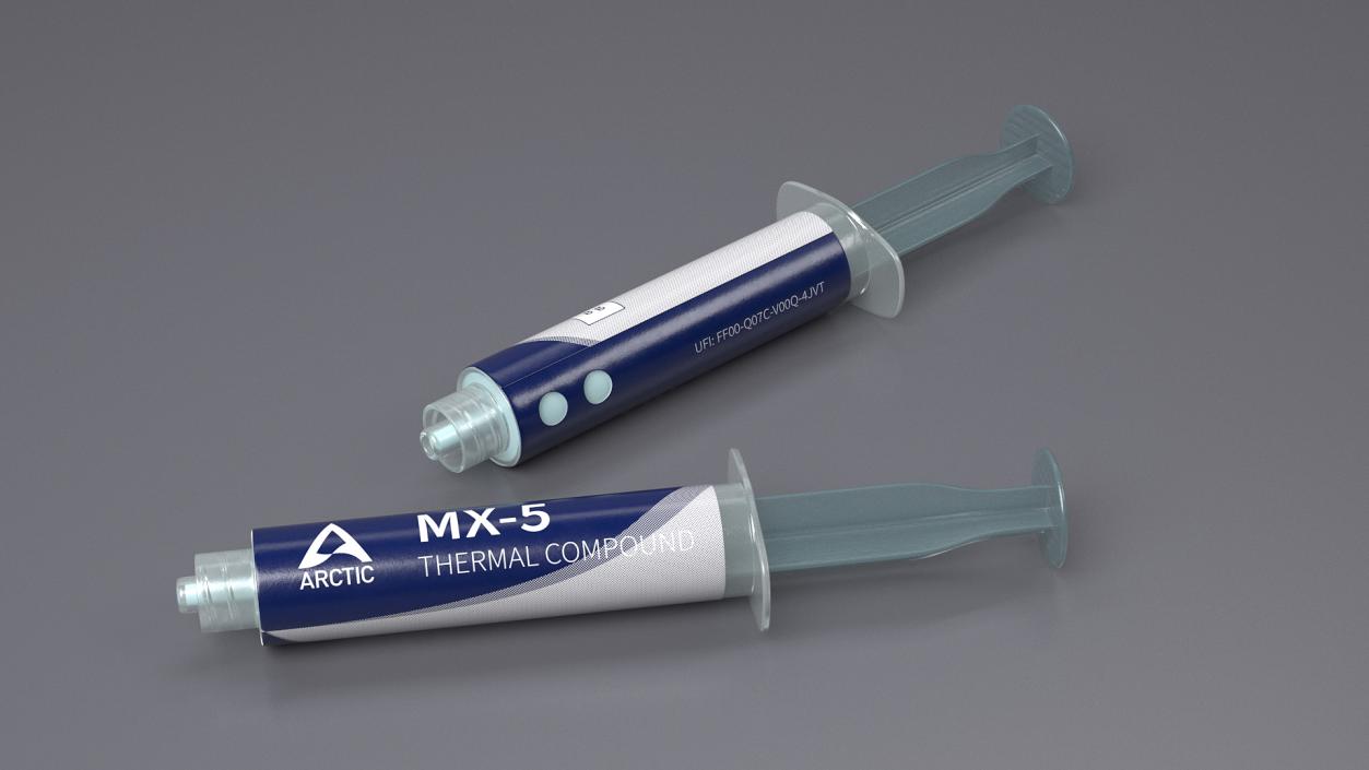 3D model Arctic MX-5 Thermal Paste Syringe 2