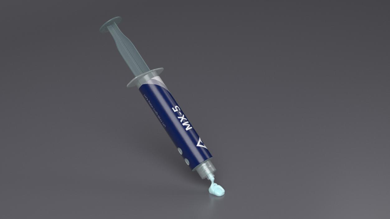 3D model Arctic MX-5 Thermal Paste Syringe 2