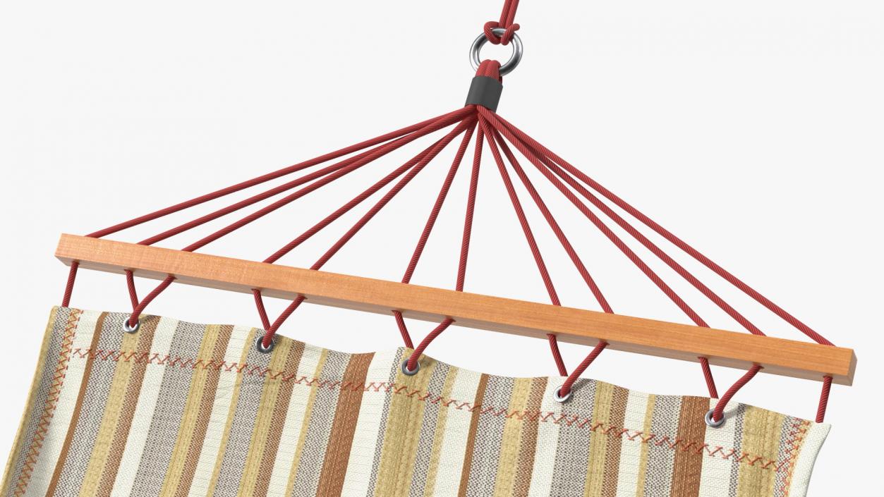 Quilted Fabric Hammock 3D