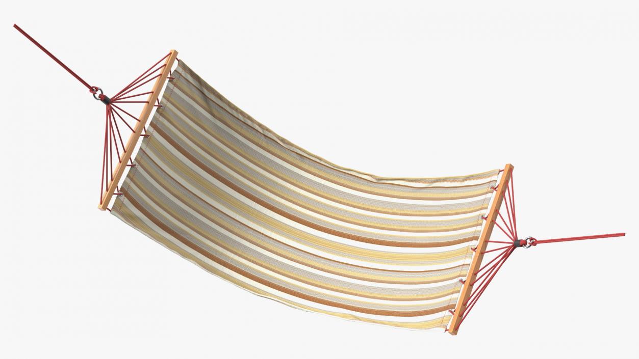 Quilted Fabric Hammock 3D