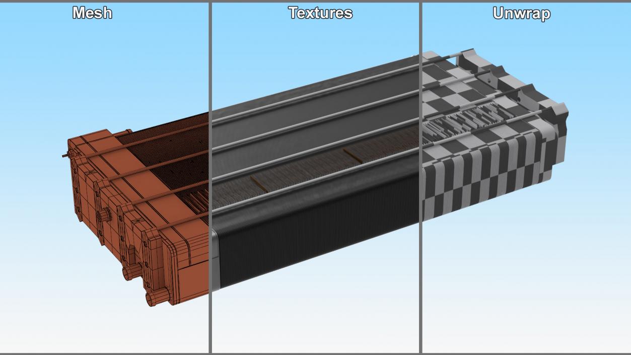 3D model Methanol Fuel Cell 2