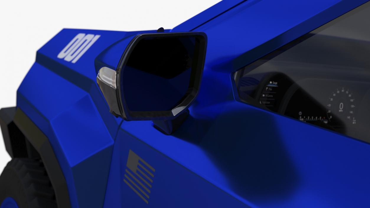 Rezvani 2024 Armored SUV Blue 3D model