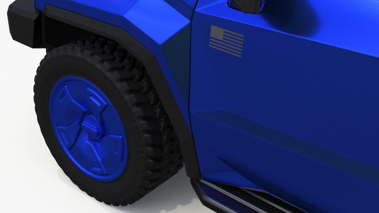 Rezvani 2024 Armored SUV Blue 3D model