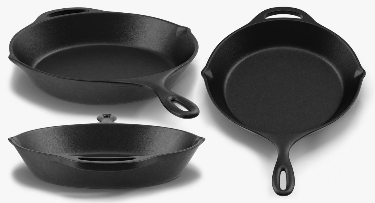 Skillets Collection 3D model