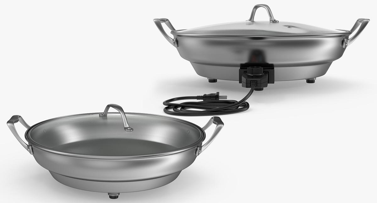 Skillets Collection 3D model