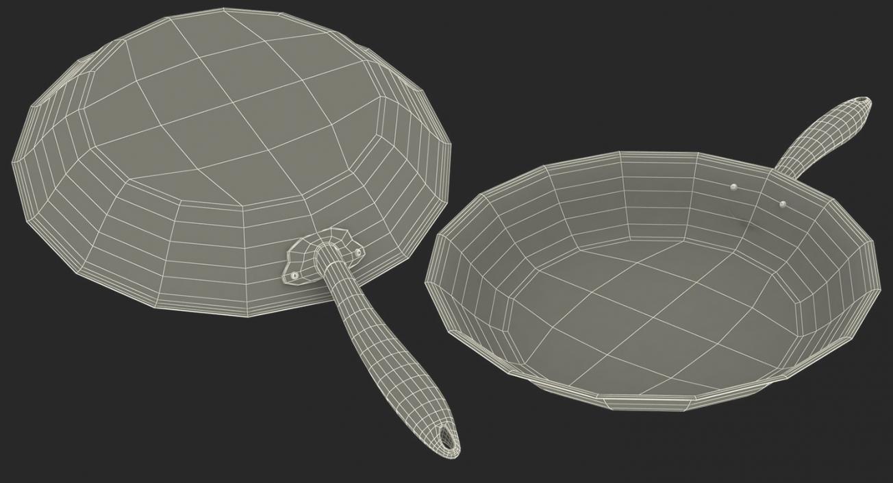 Skillets Collection 3D model