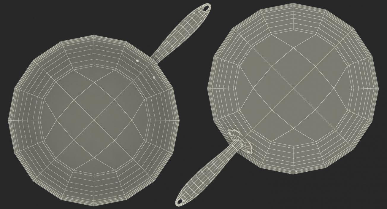 Skillets Collection 3D model