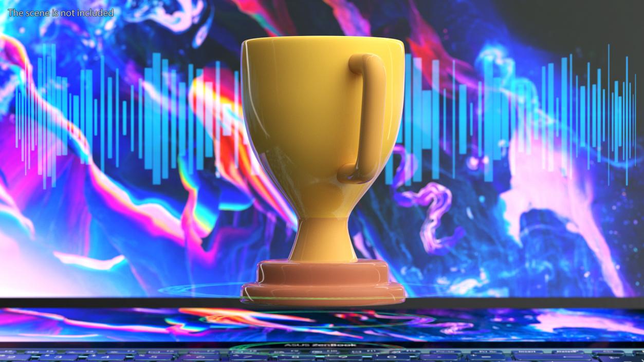 Trophy Emoji 3D