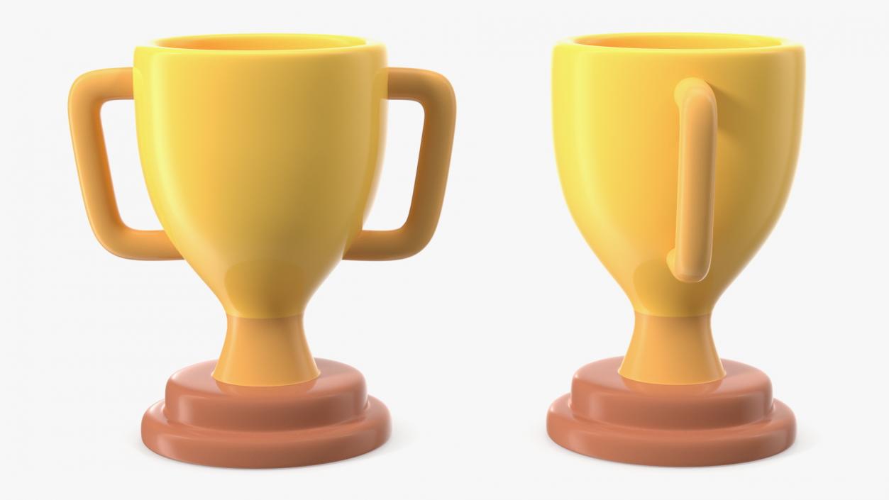 Trophy Emoji 3D