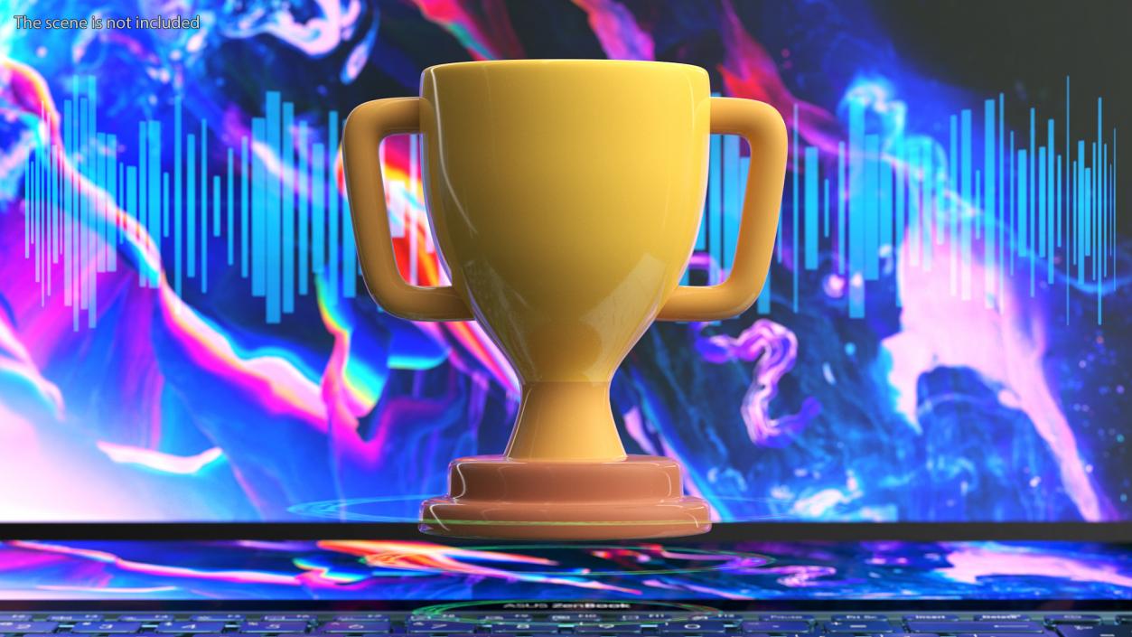 Trophy Emoji 3D