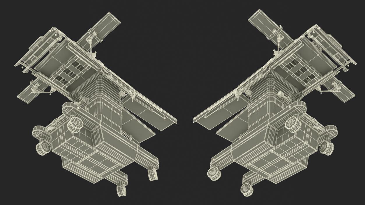 3D Child on Surgical Table model