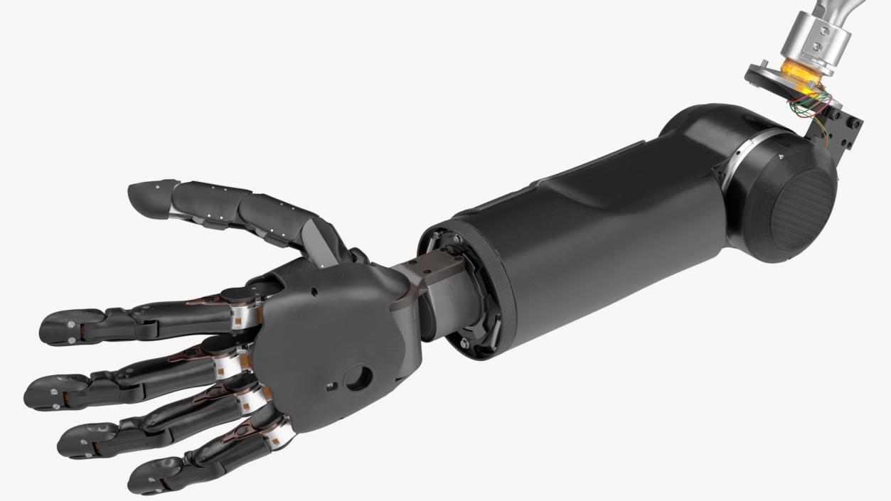 3D model Brain Controlled Prosthetic Limbs Rigged