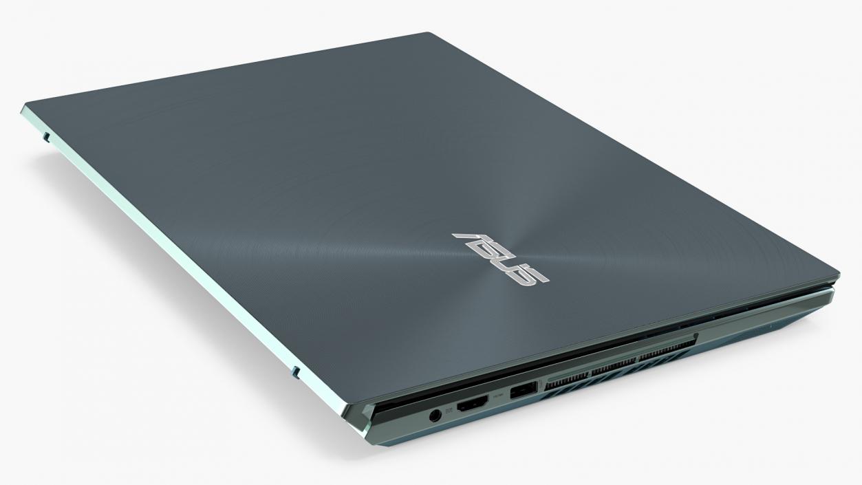 Asus Zenbook Pro Duo Laptop Rigged 3D model