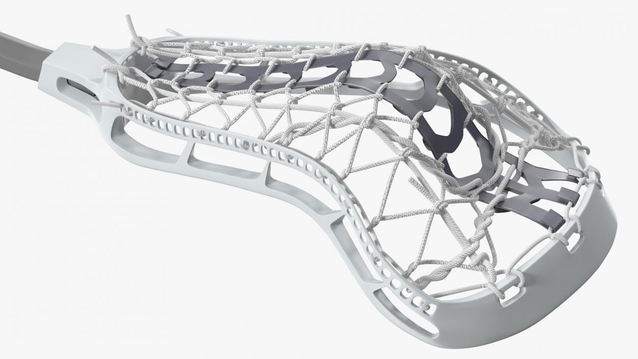 Lacrosse Stick with Ball 3D model